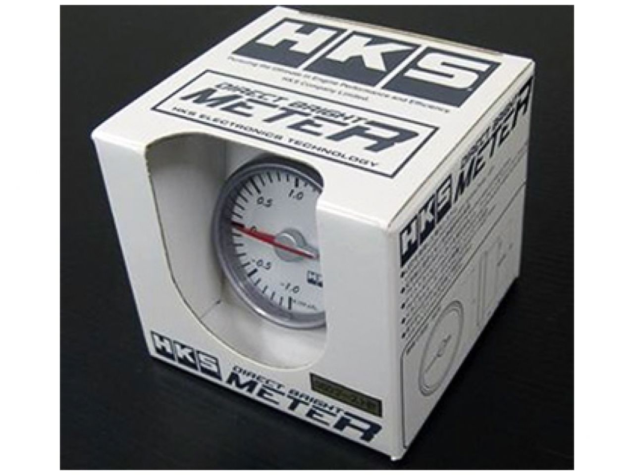 HKS DB Mechanical Black Face 60mm Pressure Meter FR SPORT
