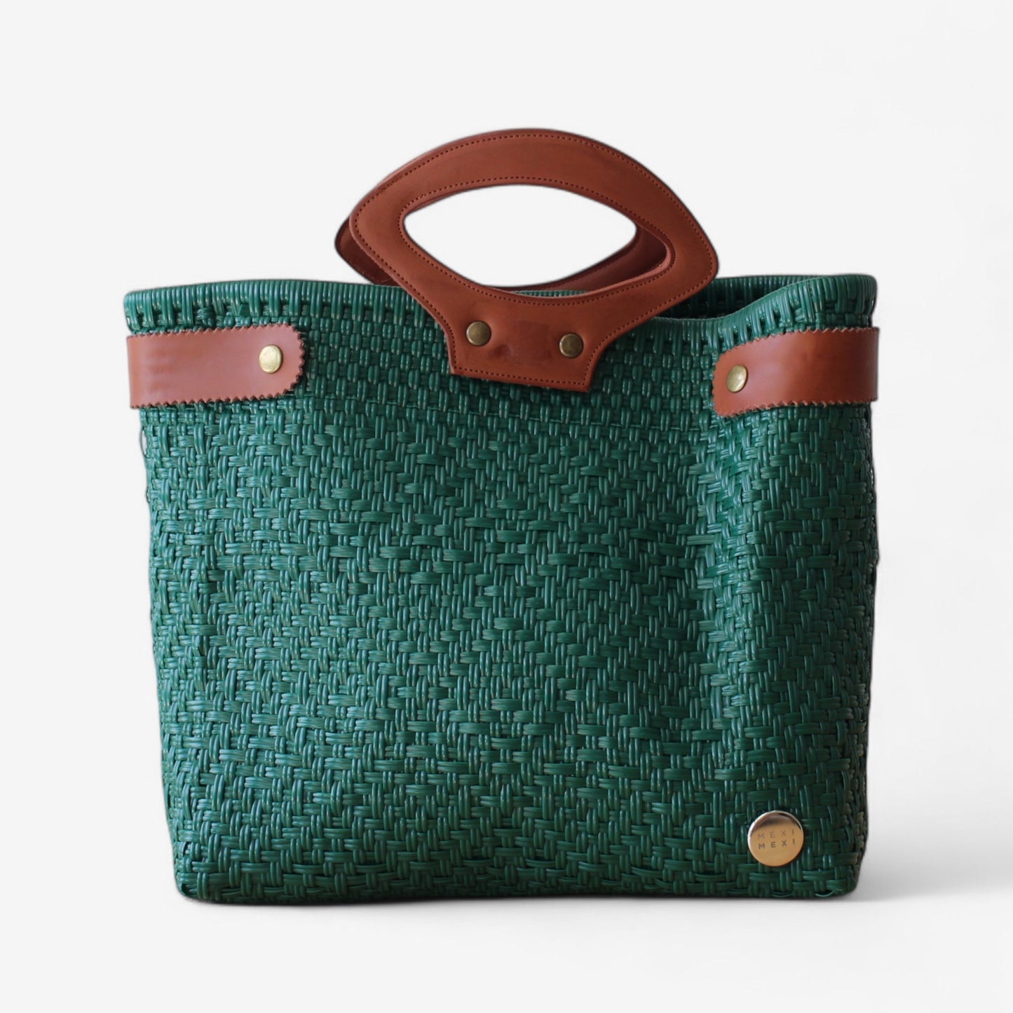Emerald Green Handwoven Tote MexiMexi