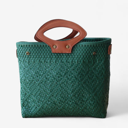 Emerald Green Handwoven Tote MexiMexi