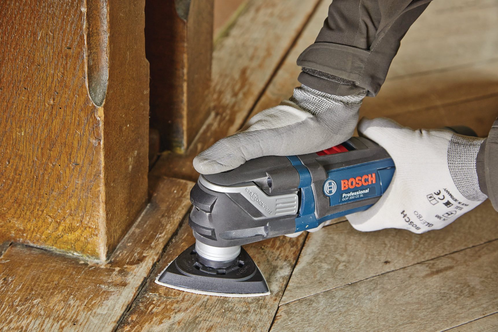 BOSCH OSL350SPDK 11 pc. Starlock® Oscillating Multi-Tool Delta Sanding Pad Kit VM Hardware
