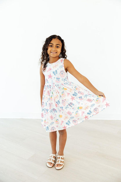 Seaside Sweetheart Tank Twirl Dress Mila & Rose ®