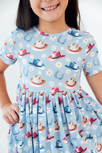 SALE Tip Your Hat S/S Pocket Twirl Dress Mila & Rose ®