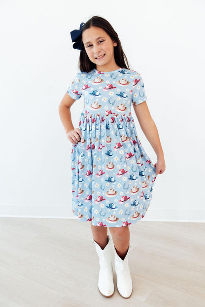 SALE Tip Your Hat S/S Pocket Twirl Dress Mila & Rose ®