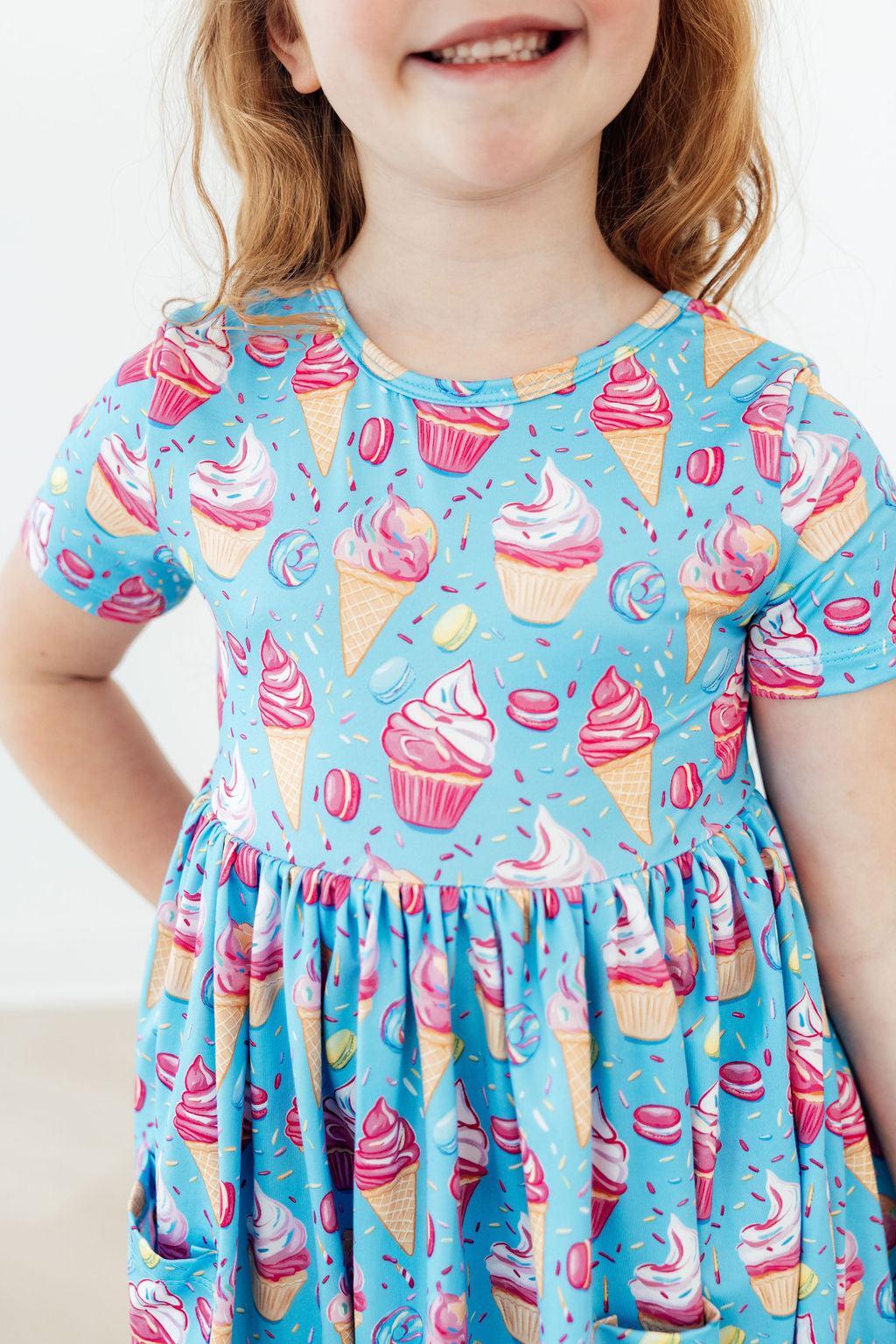 Delightful Desserts S/S Pocket Twirl Dress Mila & Rose ®
