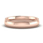 Comfort Fit Wedding Band Milgrain Edge Fascinating Diamonds