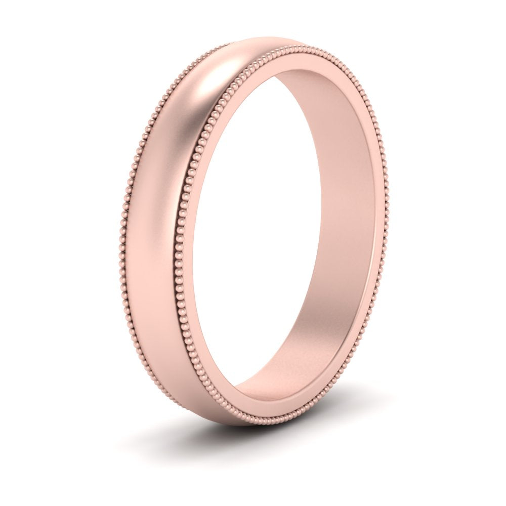 Milgrain Matte Finish Mens Band Fascinating Diamonds