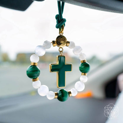 Mindful Journey - Cross Charm Tassel of Safe Travels Conscious Items