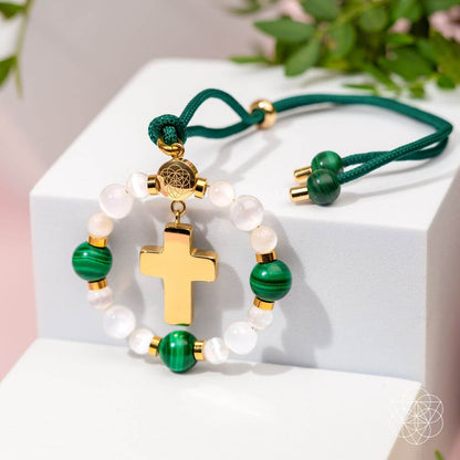 Mindful Journey - Cross Charm Tassel of Safe Travels Conscious Items