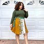 Knee-Length: "Mini" Sari Wrap Skirts