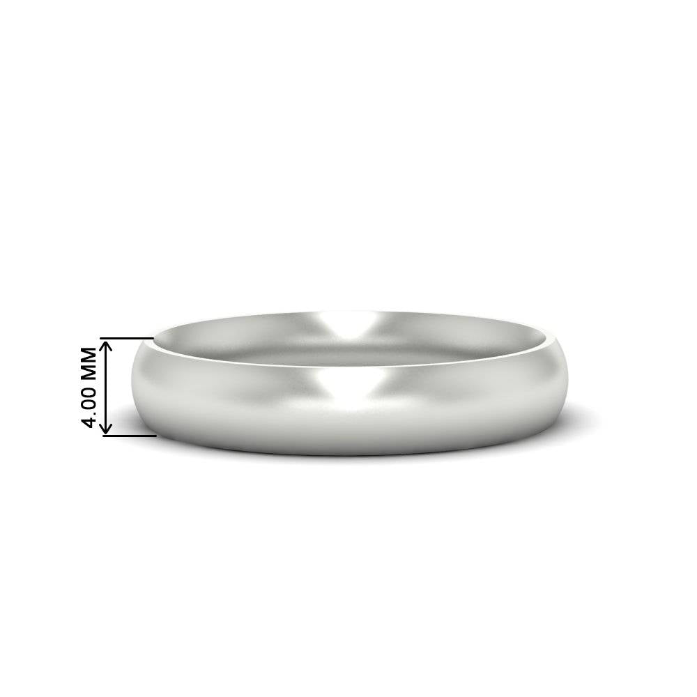 Minimalist Mens Wedding Band Fascinating Diamonds