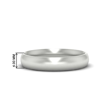 Minimalist Mens Wedding Band Fascinating Diamonds