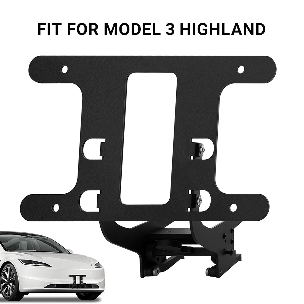 Model 3 Highland US Standard License Plate Holder | Aluminum Bracket Tesery Official Store