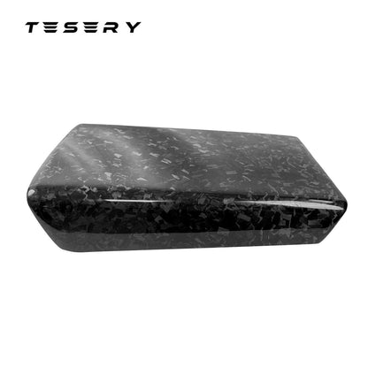 TESERY Model Y / 3 Armrest Cover - Dry Carbon Fiber Interior Mods Tesery Official Store