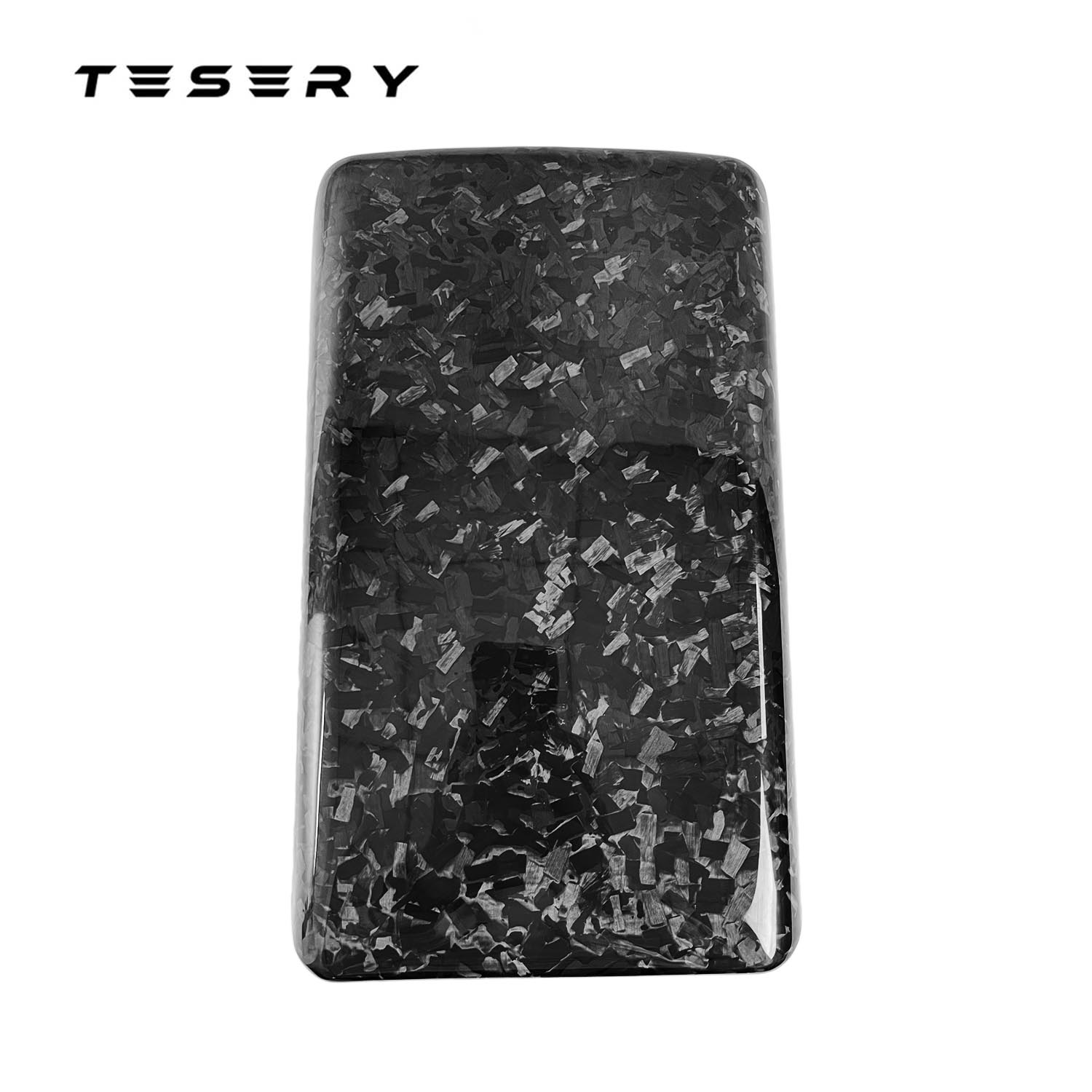 TESERY Model Y / 3 Armrest Cover - Dry Carbon Fiber Interior Mods Tesery Official Store
