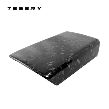 TESERY Model Y / 3 Armrest Cover - Dry Carbon Fiber Interior Mods Tesery Official Store