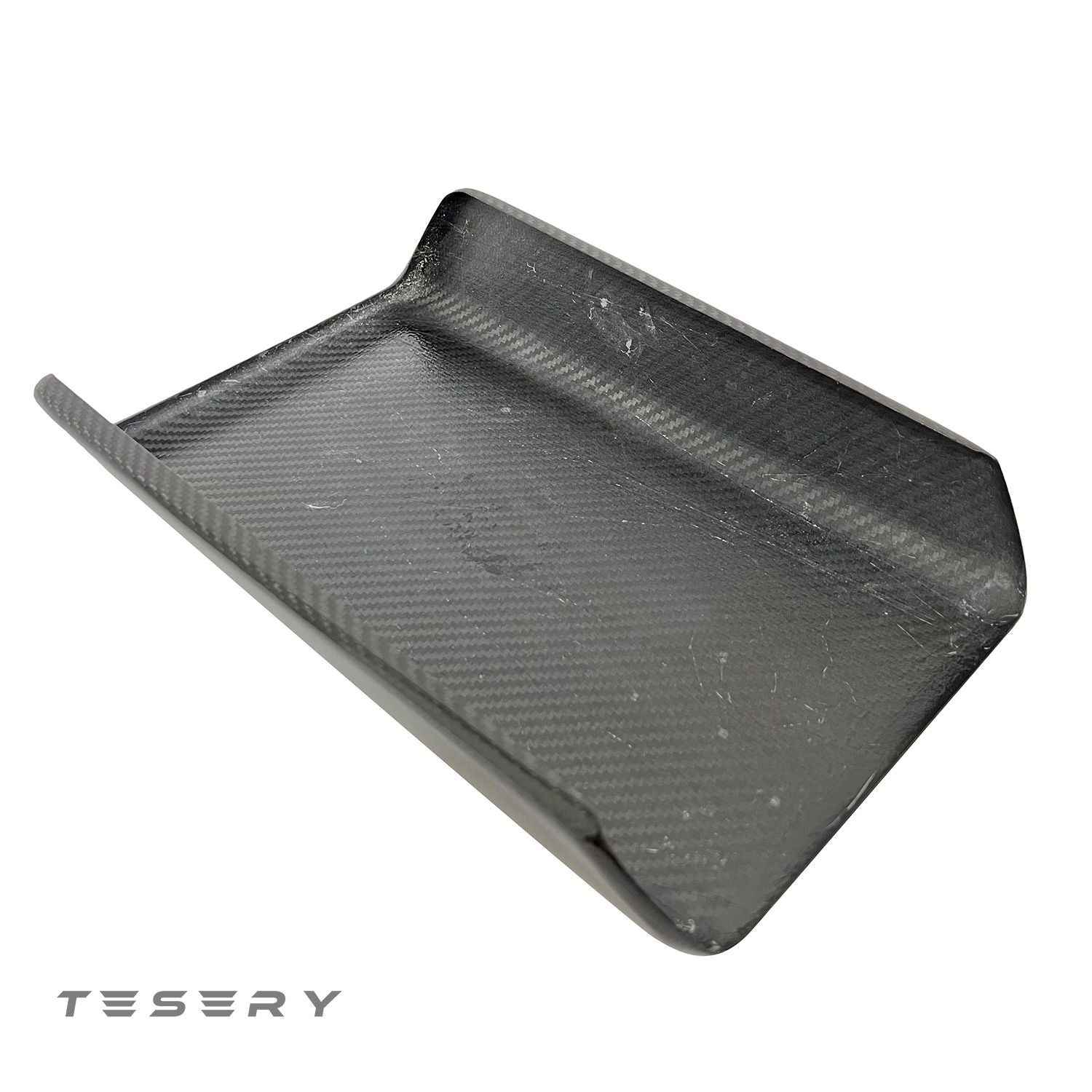 TESERY Model Y / 3 Armrest Cover - Dry Carbon Fiber Interior Mods Tesery Official Store