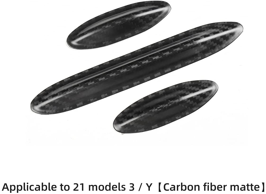 Model 3 / Y Central Control Panel Stickers - Carbon Fiber Interior Mods Tesery Official Store