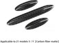 Model 3 / Y Central Control Panel Stickers - Carbon Fiber Interior Mods Tesery Official Store