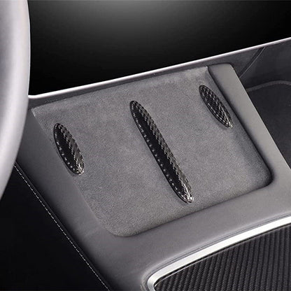Model 3 / Y Central Control Panel Stickers - Carbon Fiber Interior Mods Tesery Official Store