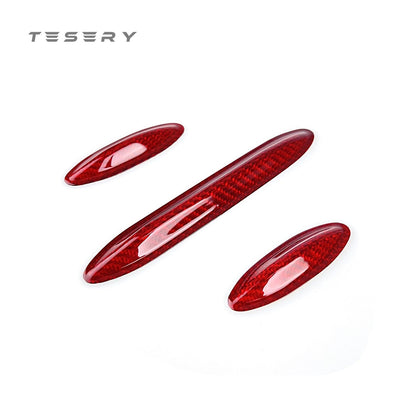 Model 3 / Y Central Control Panel Stickers - Carbon Fiber Interior Mods Tesery Official Store
