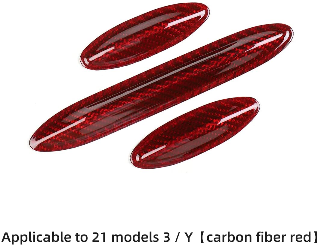Model 3 / Y Central Control Panel Stickers - Carbon Fiber Interior Mods Tesery Official Store