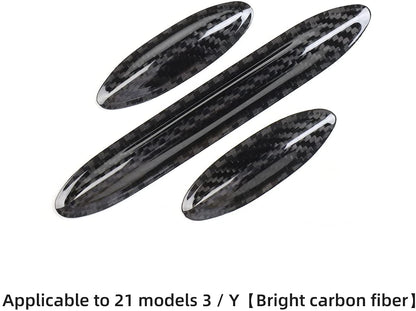 Model 3 / Y Central Control Panel Stickers - Carbon Fiber Interior Mods Tesery Official Store