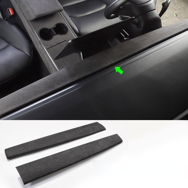Alcantara Dashboard Cover for Model 3/Y | 2-Piece Set | 2 Colors | 3M Adhesive | 15-Min Install Tesery Official Store