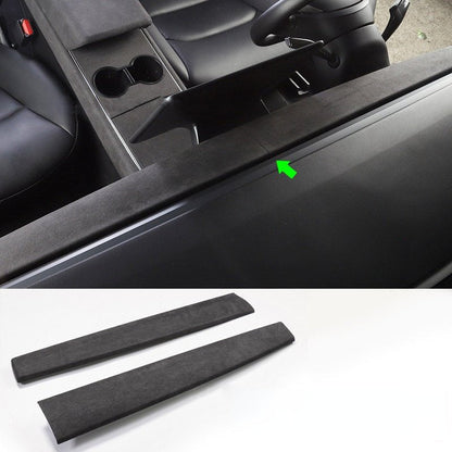 Alcantara Dashboard Cover for Model 3/Y | 2-Piece Set | 2 Colors | 3M Adhesive | 15-Min Install Tesery Official Store