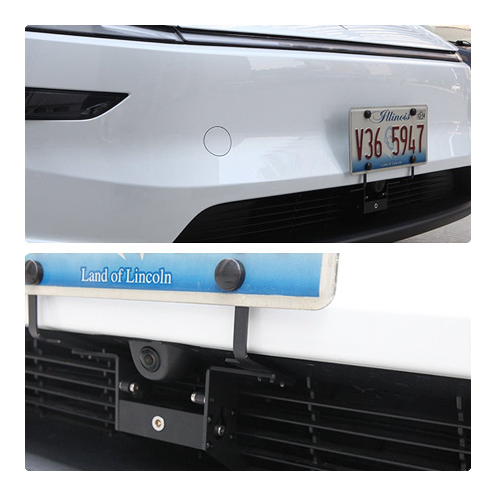 Model Y Juniper Front License Plate Holder | No-Drill, Anti-Theft Aluminum Tesery Official Store