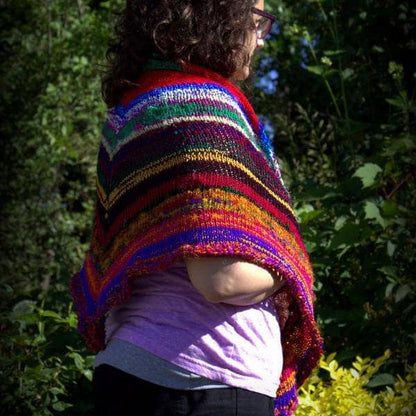 Moment of Zen Shawl Knit Pattern