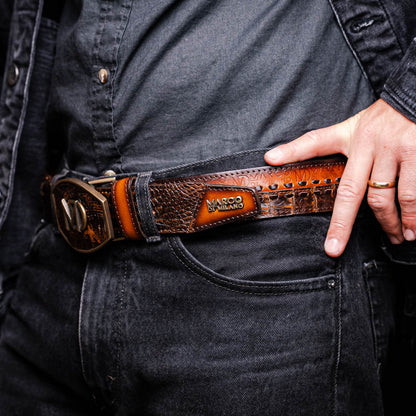 Montana Belt Aged Brown Marco Di Milano