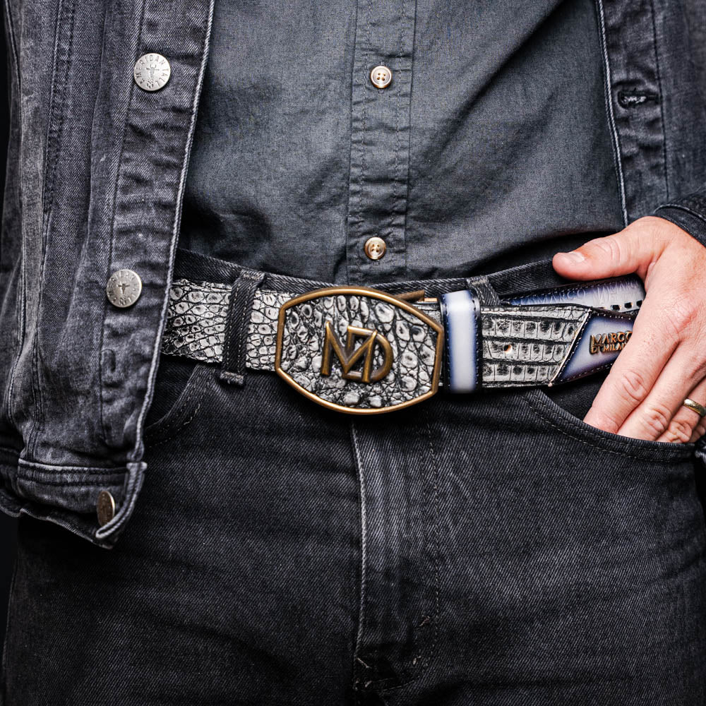 Montana Belt Stone Gray Marco Di Milano