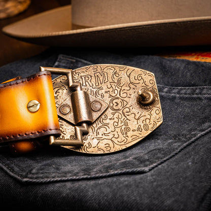 Montana Belt Mustard Brown Marco Di Milano