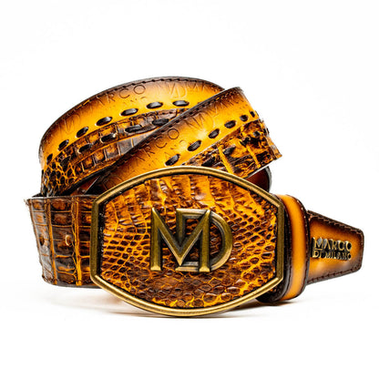 Montana Belt Mustard Brown Marco Di Milano