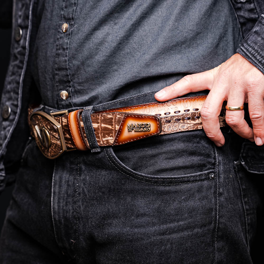 Montana Belt Stone Brown Marco Di Milano