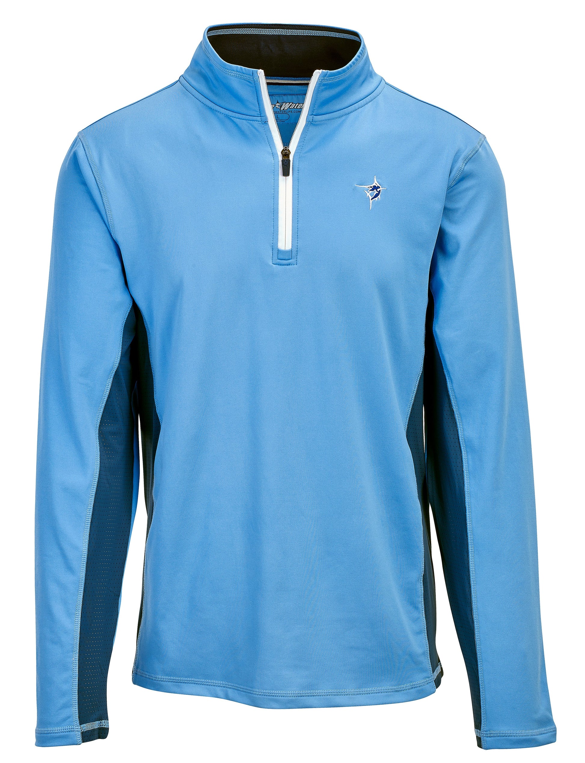 Montauk Quarter Zip Midweight Comfort White Water Life