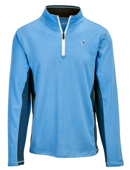 Montauk Quarter Zip Midweight Comfort White Water Life
