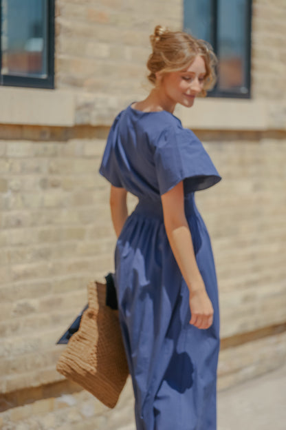Montie Flutter Sleeve Maxi Dress  - FINAL SALE