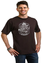 Mototrcycle Garage Men's Bamboo Viscose/Organic Cotton Short Sleeve Graphic T-Shirt Spun Bamboo