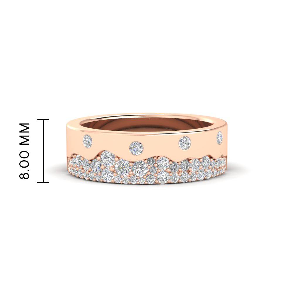 Mountain Stone Mens Wedding Ring Fascinating Diamonds