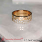 Mountain Stone Mens Wedding Ring Fascinating Diamonds