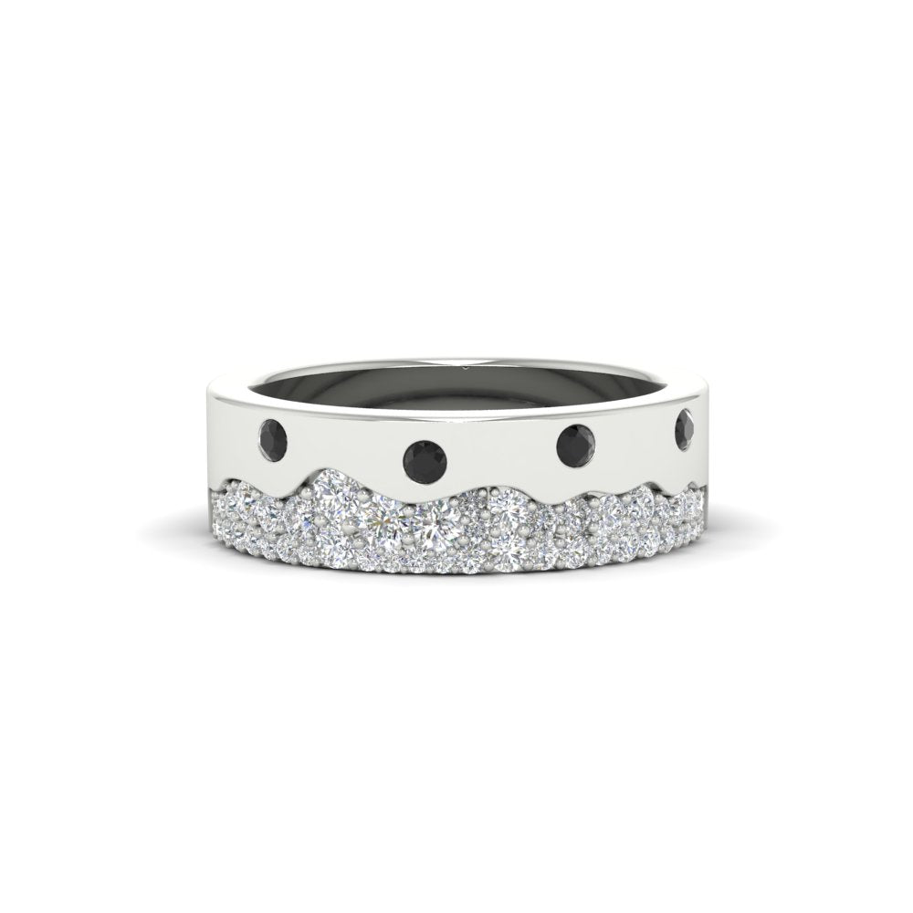 Mountain Stone Mens Wedding Ring Fascinating Diamonds