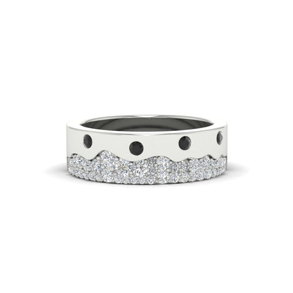 Mountain Stone Mens Wedding Ring Fascinating Diamonds