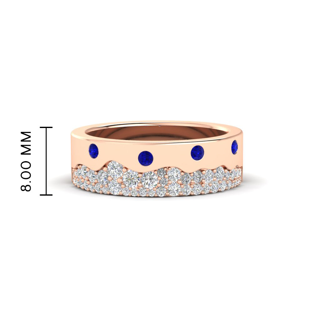 Mountain Stone Mens Wedding Ring Fascinating Diamonds