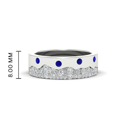Mountain Stone Mens Wedding Ring Fascinating Diamonds