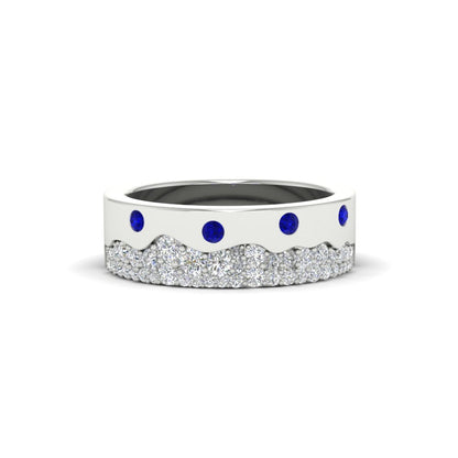 Mountain Stone Mens Wedding Ring Fascinating Diamonds