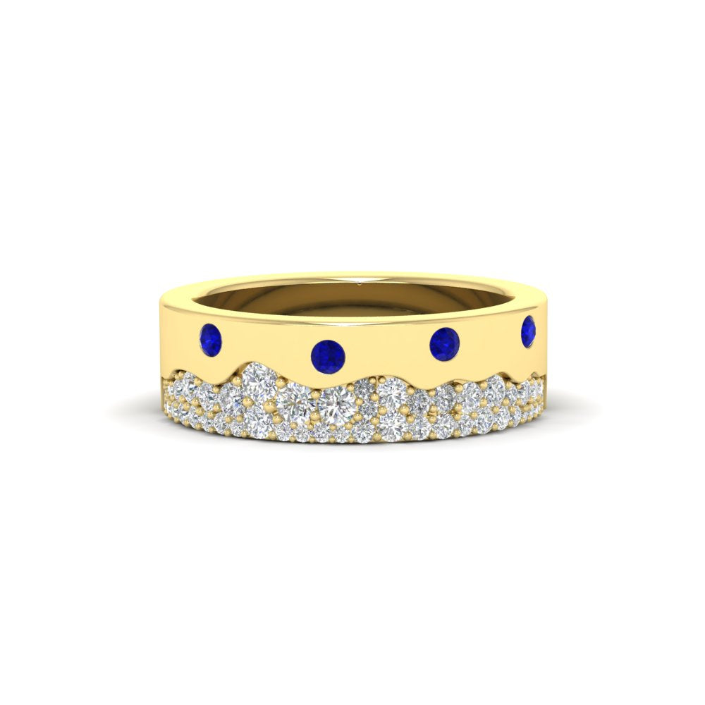 Mountain Stone Mens Wedding Ring Fascinating Diamonds