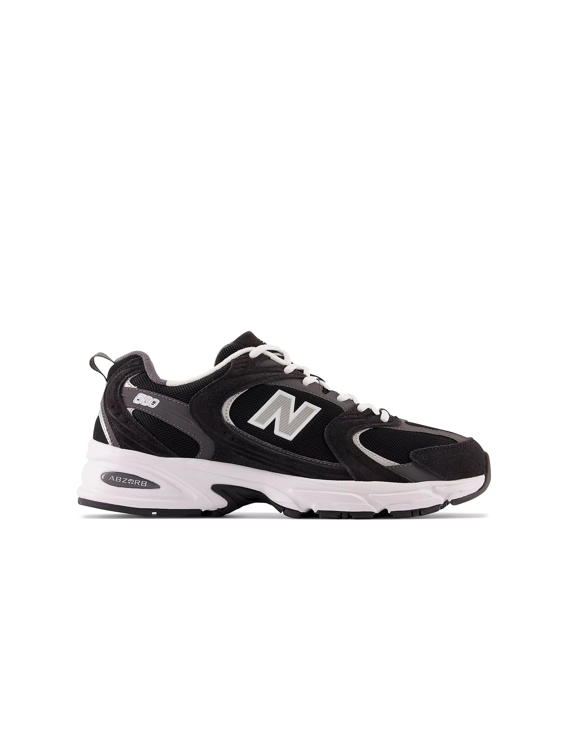 New Balance Mens 530 Running Shoes - Black/White Denim Exchange