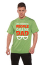 My Favorite People Call Me Dad Men's Bamboo Viscose/Organic Cotton Short Sleeve Graphic T-Shirt Spun Bamboo