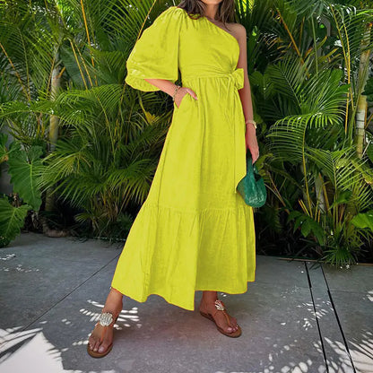 Loose Irregular Dress for Women